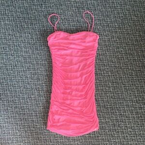 Super down Pink dress